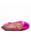 Ballerine fille en simili cuir 