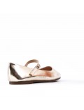 Ballerine fille en simili cuir 