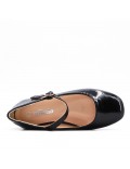 Ballerine fille en simili cuir 