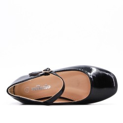 Ballerine fille en simili cuir 