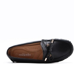 Child's moccasin in faux leather