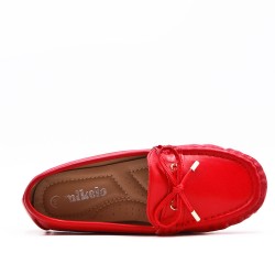 Child's moccasin in faux leather