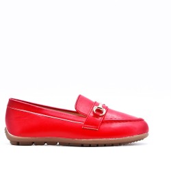 Child's moccasin in faux leather