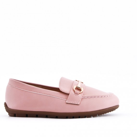 Child's moccasin in faux leather