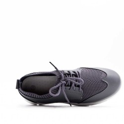 Zapatilla con cordones para hombre