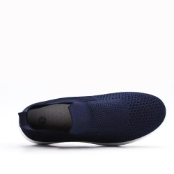 Basket femme en textile sans lacets