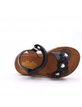 Girl's faux leather sandal