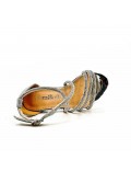 Girl's mixed materials sandal