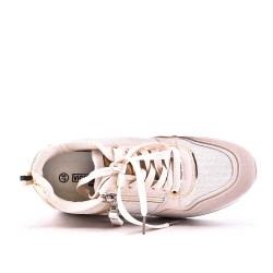 Basket material mix with lace for women