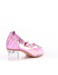 Girl's mixed materials sandal