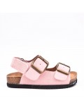 Child sandal with scratch