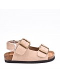 Child sandal with scratch