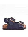 Child sandal with scratch