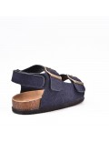 Child sandal with scratch