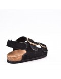 Child sandal with scratch