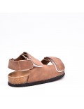 Child sandal with scratch