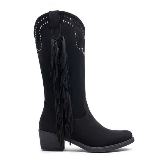 Botte en simili daim