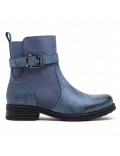 Ankle boot in a mix of materials for autumn and winter