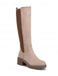 Botte en simili daim