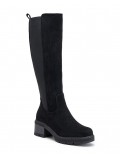 Botte en simili daim