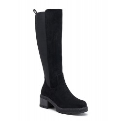 Botte en simili daim