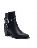 Bottine en simili cuir
