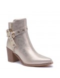 Bottine en simili cuir