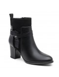Bottine en simili cuir