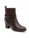 Bottine en simili cuir