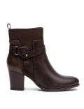 Bottine en simili cuir