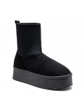 Botte en simili daim
