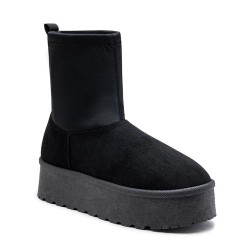 Botte en simili daim