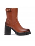 Bottine en simili cuir