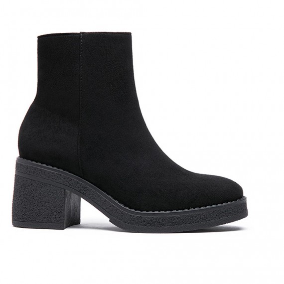 Botte en simili daim