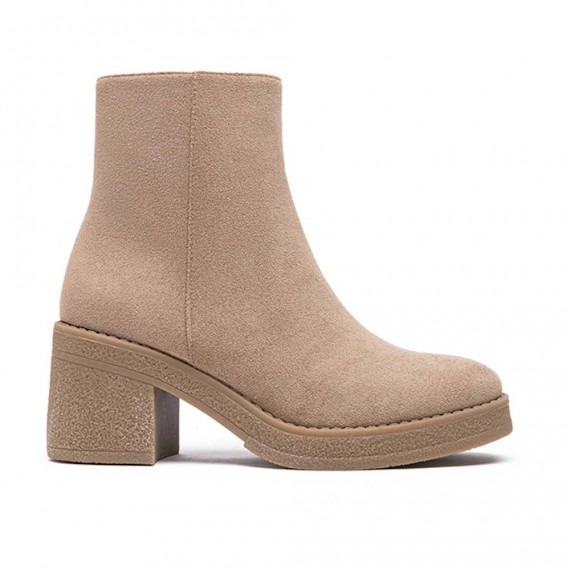 Botte en simili daim