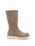 Botte en simili daim