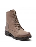 Ankle boot in a mix of materials for autumn and winter
