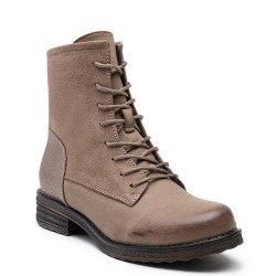 Ankle boot in a mix of materials for autumn and winter