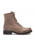 Ankle boot in a mix of materials for autumn and winter