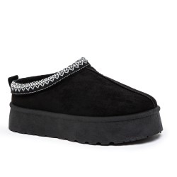 Thick-soled mules