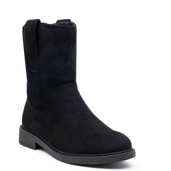 Botines en gamuza sintética