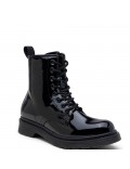 Ankle boot in a mix of materials for autumn and winter