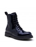 Ankle boot in a mix of materials for autumn and winter