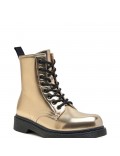 Ankle boot in a mix of materials for autumn and winter