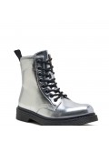 Ankle boot in a mix of materials for autumn and winter