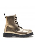 Ankle boot in a mix of materials for autumn and winter