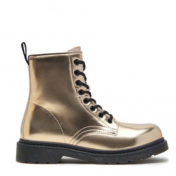 Ankle boot in a mix of materials for autumn and winter