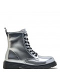 Ankle boot in a mix of materials for autumn and winter