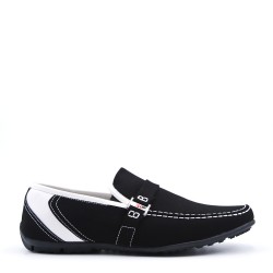 Mocassin en simili daim pour homme