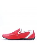 Mocassin en simili daim pour homme